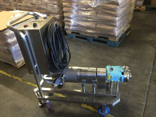 Waukesha 015 positive displacement pump cart for sale