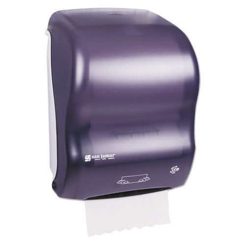 Mechanical hands-free towel dispenser, 11 4/5w x 9 1/4d x 16 1/5h, black for sale