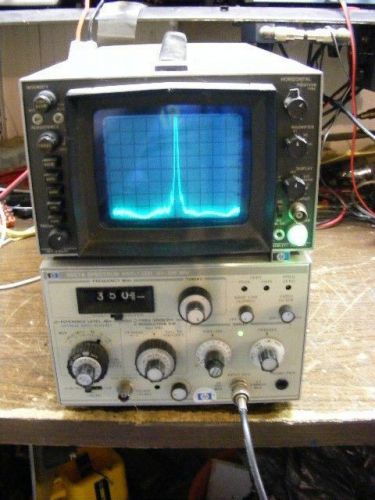 Hewlett-Packard HP 8557A .01-350MHz Spectrum Analyzer Plug In, Works