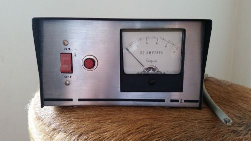 Vintage Power Supply with Simpson Wide Vue Analog Meter