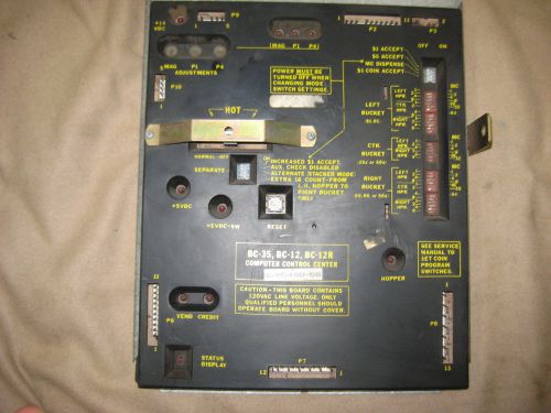 ROWE CHANGER  BC12 BC35 COMPUTER CONTROL BOARD WORKING 6-50490-06