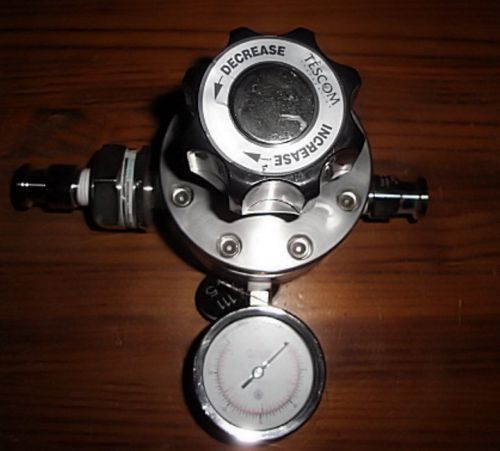 Testcom Stainless Steel 300 Psi Regulator Used