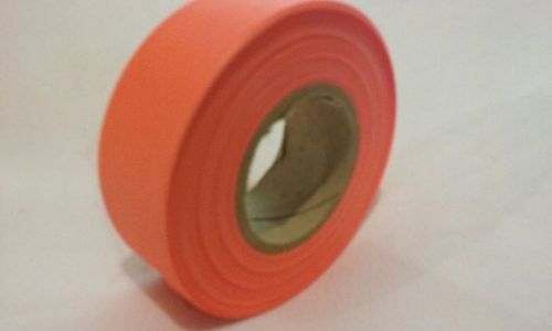 SURVEYOR&#039;S PLASTIC FLAGGING TAPE ORANGE