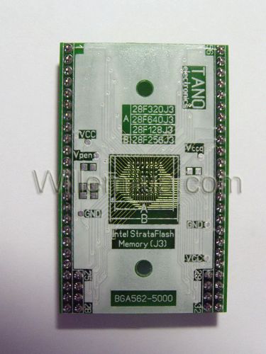 Adapter (top board) BGA562 BGA64 (Intel Standart) 28F320J3 28F640J3 28F128J3 28F