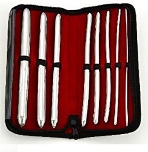 8 HEGAR DILATOR SOUNDS SET 7.5&#034;GYNO SURGICAL INSTRUMENTS