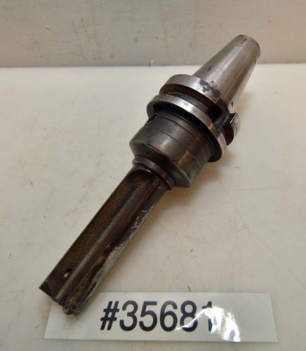 Sandvik BT40 tool holder with 2 flute carbide insert cutter (Inv.35681)