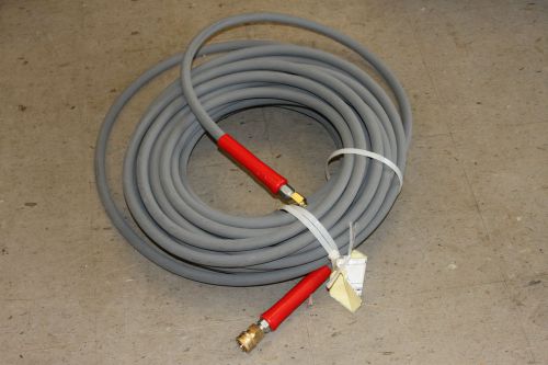 100&#039; hot water pressure washer hose with quick connects 6000 psi 3/8&#034; for sale