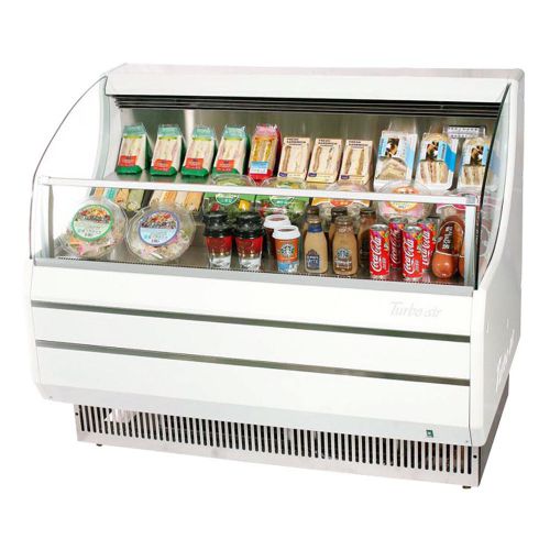 Turbo air tom-40s, white 39-inch slim line horizontal air curtain display case - for sale