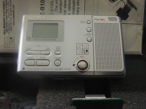 SONY MINIDISC RECORDER MZ-B10