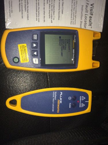 Fluke Networks Fiber One shot Oneshot Pro Visual Fault Locator Fiber Identifier