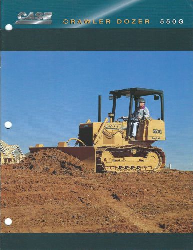 Equipment Brochure - Case - 550G - Crawler Dozer - 1995 (E2960)