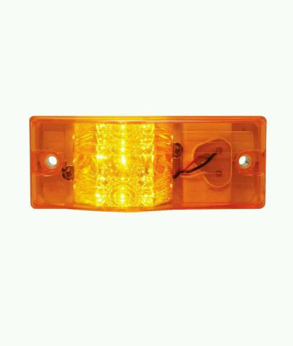 Grand General 78600 Amber Spyder 9-LED Side Mount Maker and Turn Sealed Light