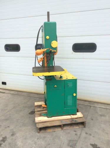 Grob NS-18 Vertical Metal Wood Plastic Cutting Bandsaw W/ Blade Welder 1ph vfd