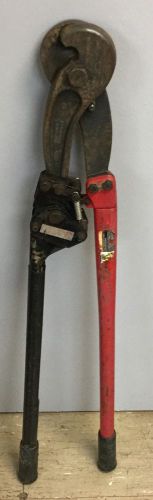 HK Porter 8690TN 36&#034; Chain Rachet Wire Rope Cutter 3/4&#034; diameter 19mm