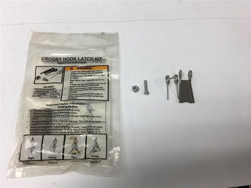 2PC OEM Crosby Lever Chain Hoist Hook Safety Latch Kit Model SS-4055