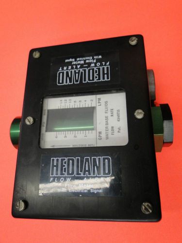 Hedland Flow Alert Flow Meter Electrical Signal 3000 PSI