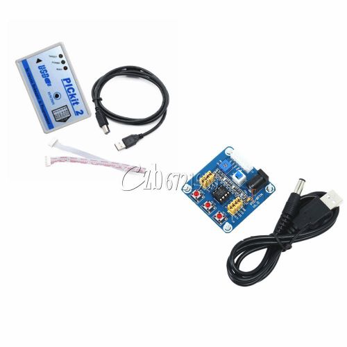 Pic12f675 development board +pickit2 in-circuit programmer and debugger + cable for sale