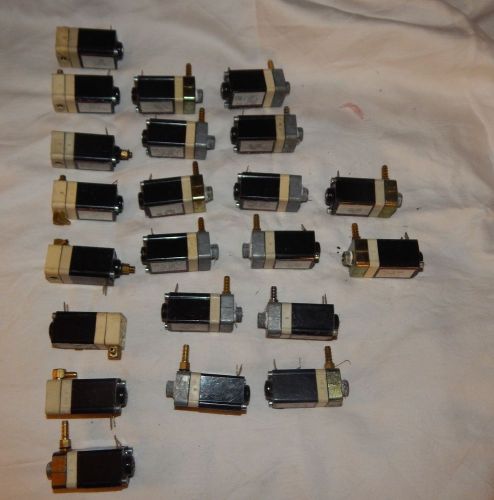 HUMPHREYS 3E1 50 BOU SOLENOID VALVES 24VDC - LOT OF 22