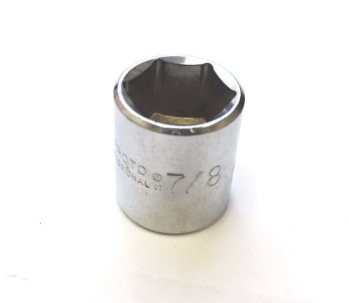 Proto 5228H 7/8&#034; Socket  3/8&#034; Drive 6 Point  (N 9AA)