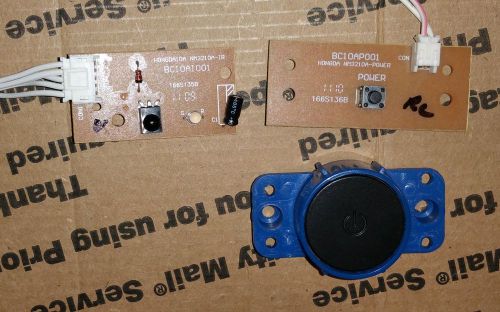 CURTIS LCD3235A POWER BUTTON &amp; IR SENSOR BOARD (BC10AP001),(BC10AI001) COMBO