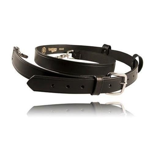 Boston leather firefighter&#039;s radio strap / belt for sale