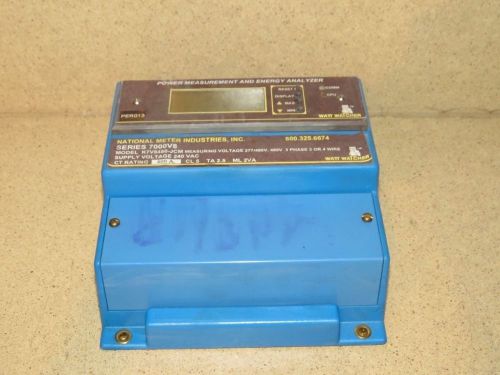 WATT WATCHER POWER MEASUREMENT/ENERGY ANALYZER SERIES 7000V8 -K7V8480-JCM (W3)