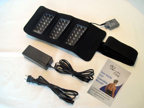 Dpl flex 3 pad led light therapy pad pain relief system wrap back joint pain for sale