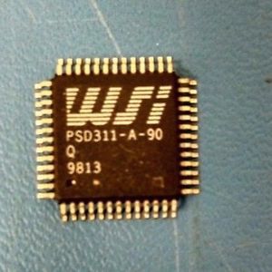 PSD311-A-90 WSI 32KX8 OTPROM, 19 I/O, PIA-GENERAL (1 Per)