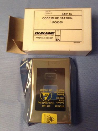 DUKANE CODE BLUE STATION PC6000 MODEL 9A2115 NEW IN BOX QUANTITY 1