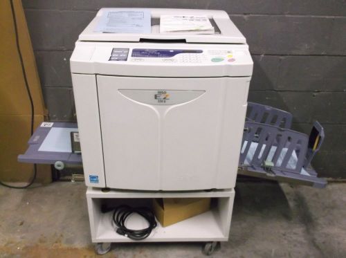 NEW Riso EZ220 High Speed Digital Duplicator MAKING EXCELLENT PRINTS Low Meter