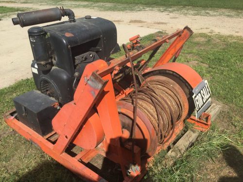 gas powered winch. Heavy Duty. Battery Start. 2 Speed