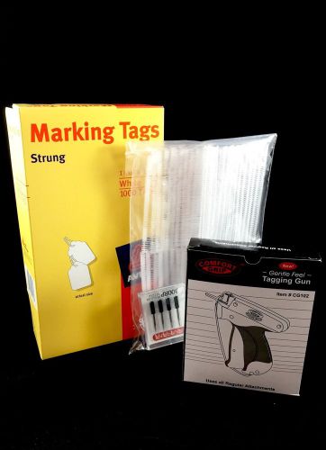 Brand New Comfort Grip Tagging Gun W/ 5 Reg Needles &amp; 1000 Avery Marking Tags