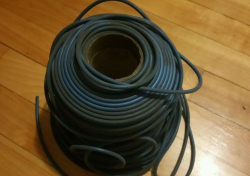 Medium blue vinyl welding rod for flooring