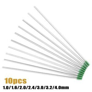 Tungsten Electrode Green tip Stainless steel Titanium Supplies Accessories