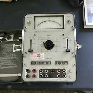 HEWLETT PACKARD TRANSMISSION AND NOISE MEASURING SET P/N: 3555B