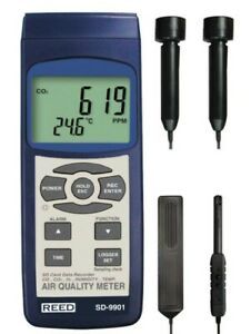 Reed SD-9901 Indoor Air Quality Meter/Data Logger