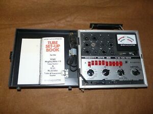 Mighty Mite VII Sencore TC162 Tube Tester