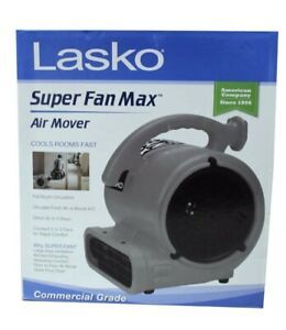 LASKO Super Fan Max | Commercial Grade | High Velocity Air Mover Fan/Dryer