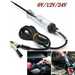 Auto Car DC 6~24V CIRCUIT TESTER Heavy Duty Wire Test Light Probe Tool UK STOCK