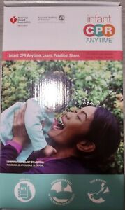 American Heart Association Infant CPR Anytime DVD Training Kit Baby Manikin