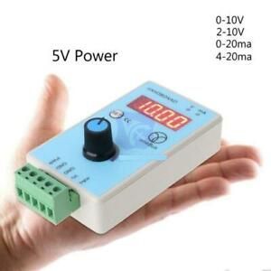 Adjustable Handheld Current Voltage Signal Generator DC 27V 1 Channel Output Kit