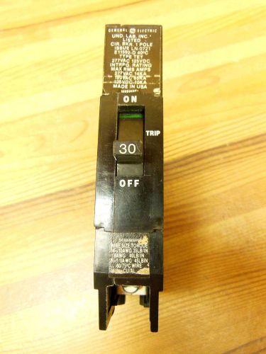 GE TEY130 1 pole breaker