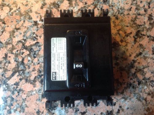 Fpe ab circuit breaker type nef 3 pole 480v for sale