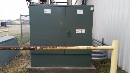 Used Square D 1000 KVA Transformer HV 12470GRDY/7200 LV 480Y/277