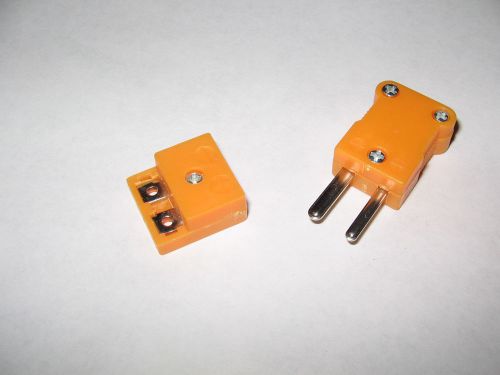 K - Thermocouple Female Receptacle &amp; Plug,