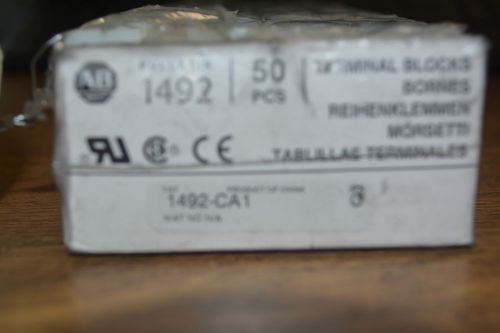 Allen Bradley Terminal Blocks 1492-CA1