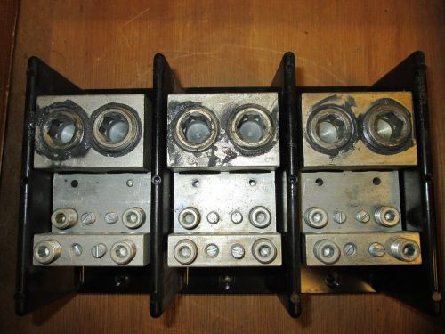 Bussman  Power Distribution Block  16528-3  Used