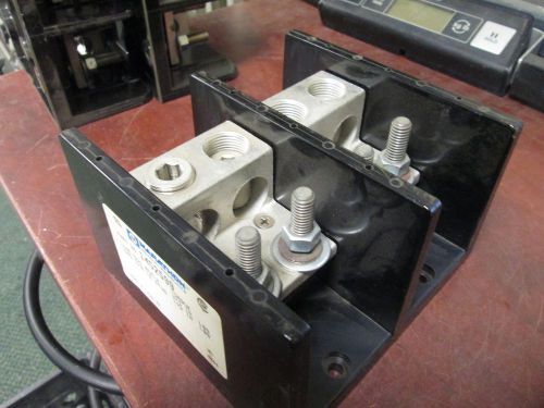 Marathon power distribution block 1452599 line(2) 500mcm load(2) 3/8&#034; studs 2p for sale