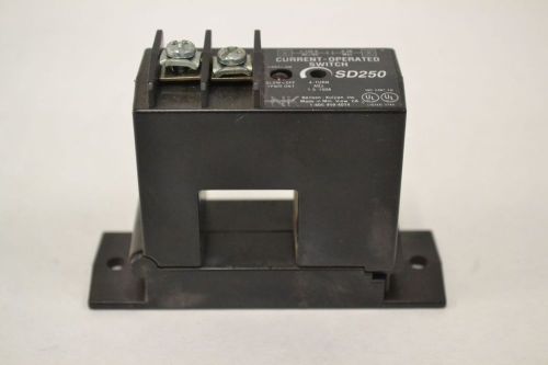 NIELSEN-KULJIAN SD250 CURRENT OPERATED SWITCH 1-135V-AC/DC 1.5-150A AMP B296103