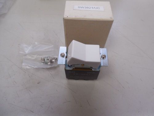 NO NAME ROCKER SWITCH SW-3821 SW3821 SW3821/UC SW3821UC 30A 30 AMP A 125V NIB